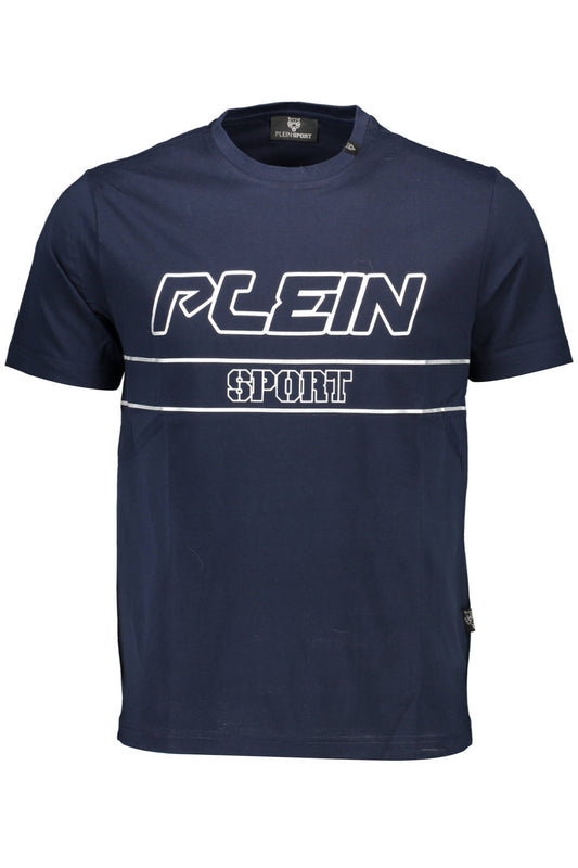 Plein Sport Short Sleeve T-Shirt Men Blue