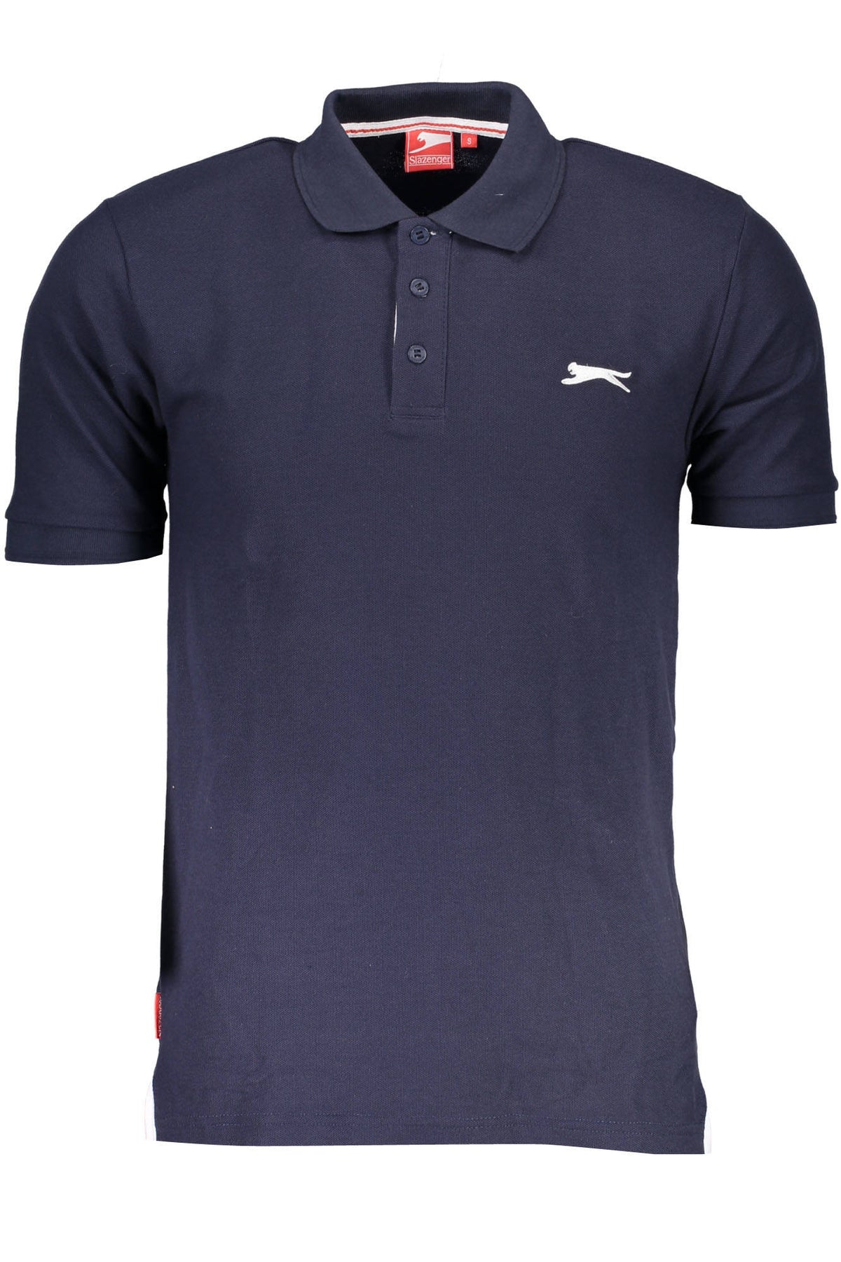 Slazenger Short Sleeve Polo Shirt Man Blue