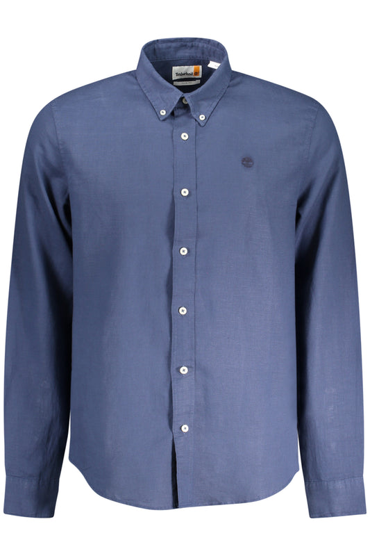 Timberland Long Sleeve Shirt Men Blue