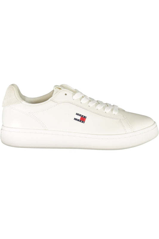 TOMMY HILFIGER WOMEN'S WHITE SPORTS SHOES