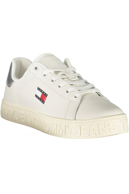 TOMMY HILFIGER WOMEN'S WHITE SPORTS SHOES