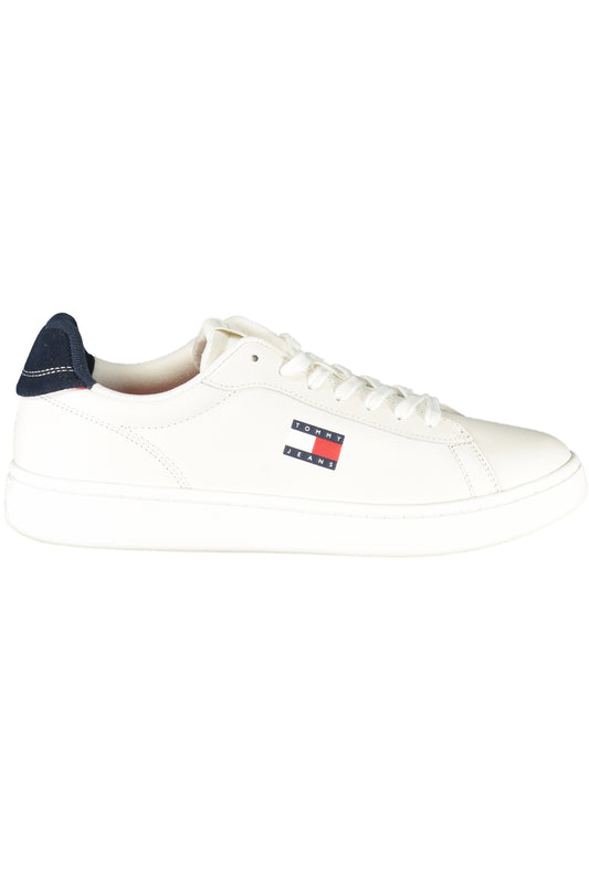TOMMY HILFIGER MEN'S WHITE SPORTS SHOES