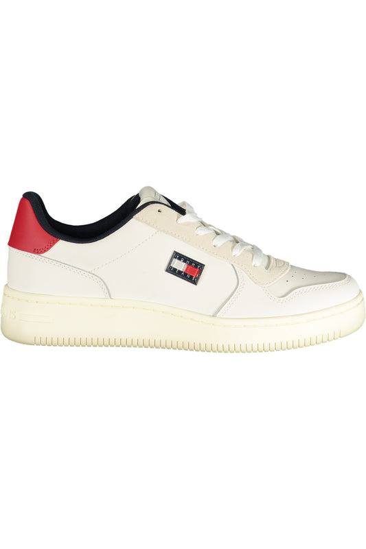 TOMMY HILFIGER MEN'S WHITE SPORTS SHOES