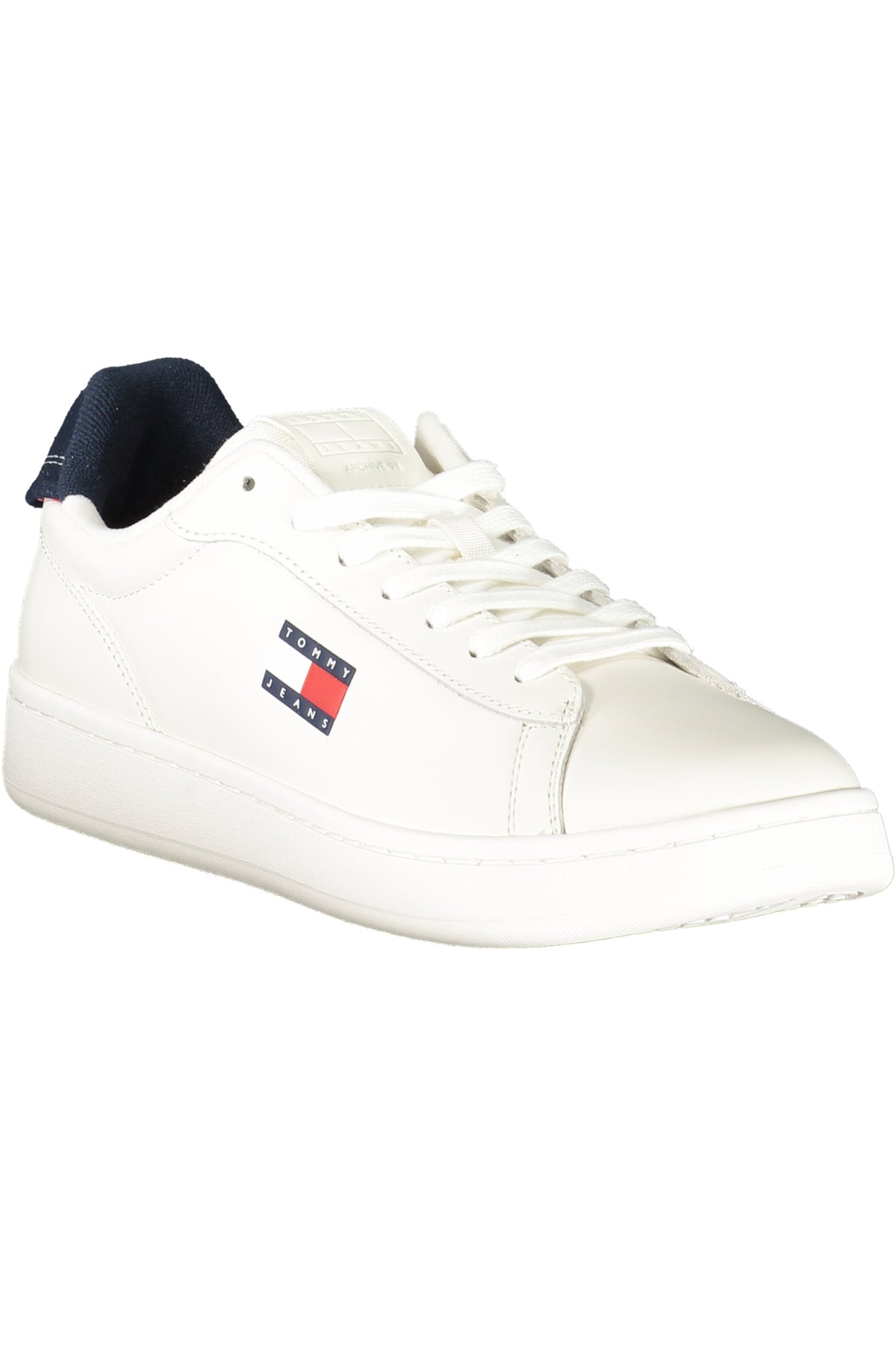 TOMMY HILFIGER MEN'S WHITE SPORTS SHOES