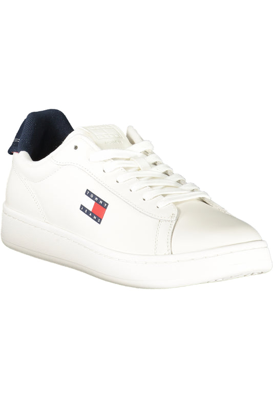 TOMMY HILFIGER MEN'S WHITE SPORTS SHOES