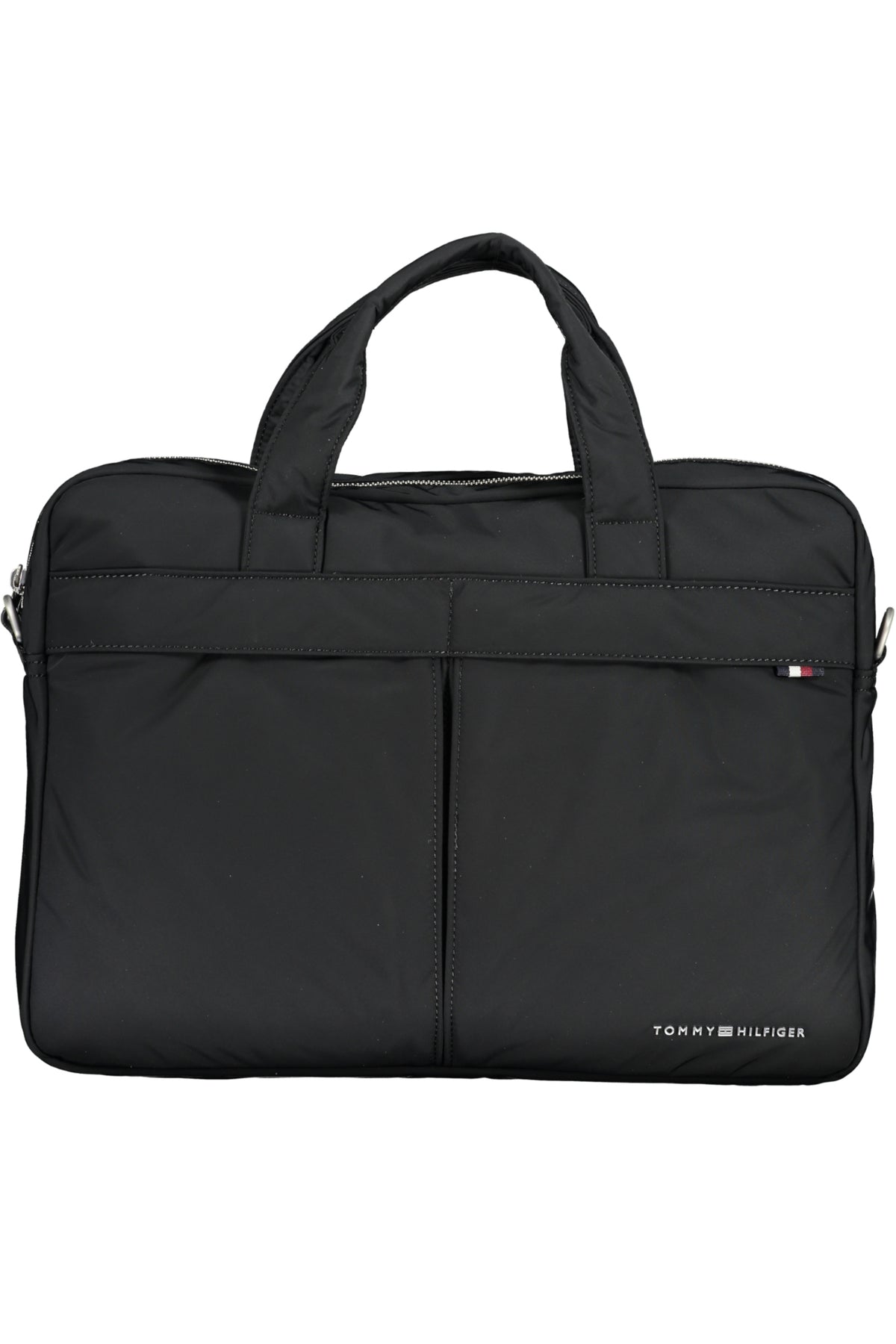 TOMMY HILFIGER BLACK MAN BRIEFCASE