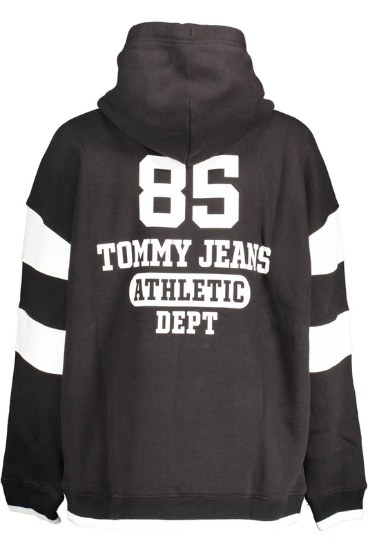 TOMMY HILFIGER SWEATSHIRT WITHOUT ZIP WOMEN BLACK