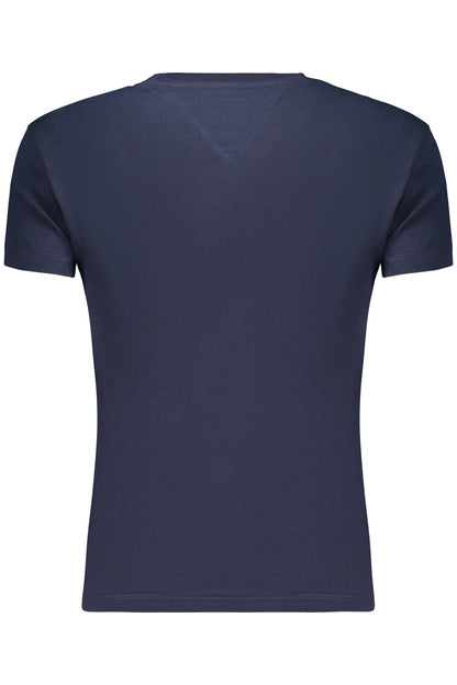 TOMMY HILFIGER WOMEN'S SHORT-SLEEVE T-SHIRT, BLUE
