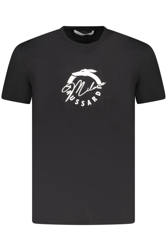 TRUSSARDI SHORT SLEEVE T-SHIRT MEN BLACK