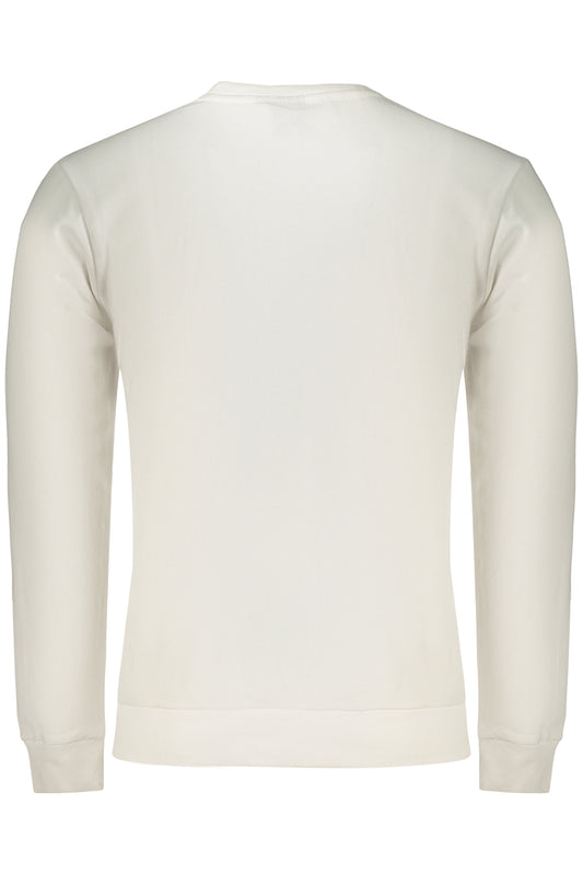 US GRAND MEN'S WHITE ZIP-UP SWEATSHIRT