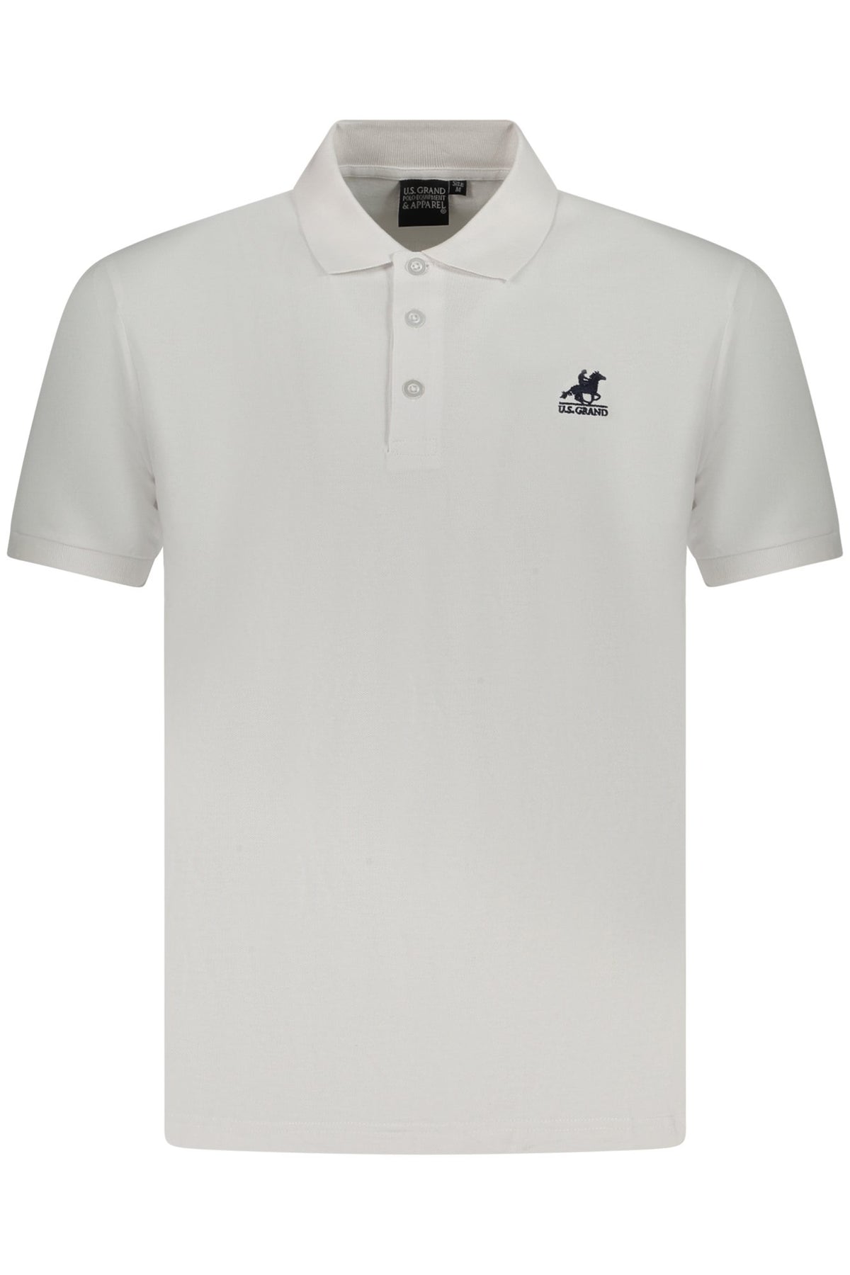 US GRAND POLO SHORT SLEEVE MEN'S WHITE