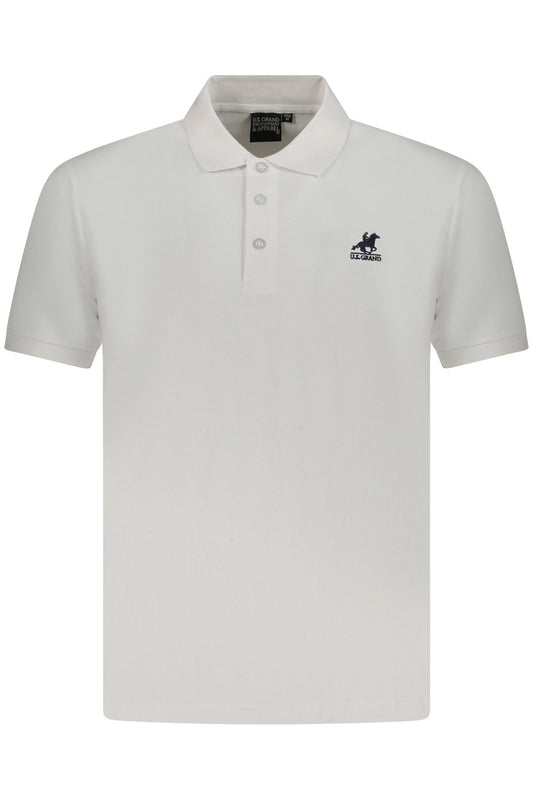 US GRAND POLO SHORT SLEEVE MEN'S WHITE