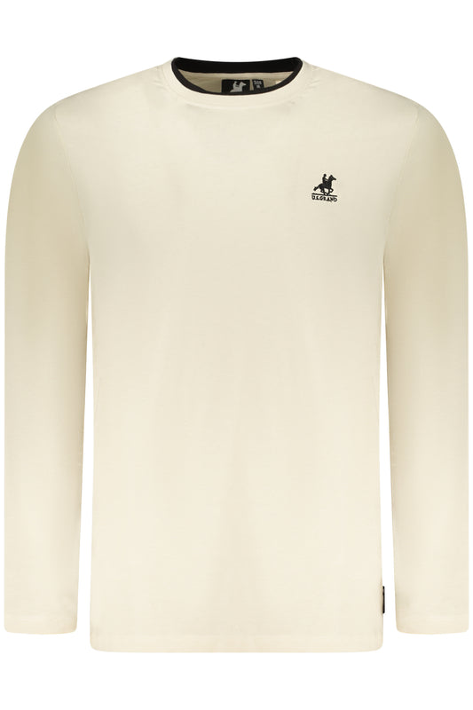 US GRAND MEN'S LONG-SLEEVE T-SHIRT BEIGE