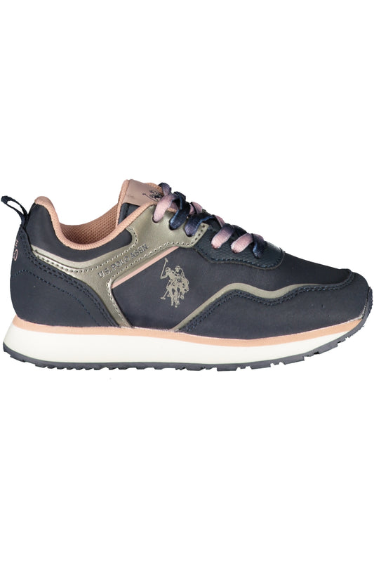Us Polo Assn. Blue Sports Shoes For Children