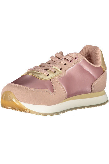 US POLO ASSN. PINK CHILDREN'S SPORTS SHOES