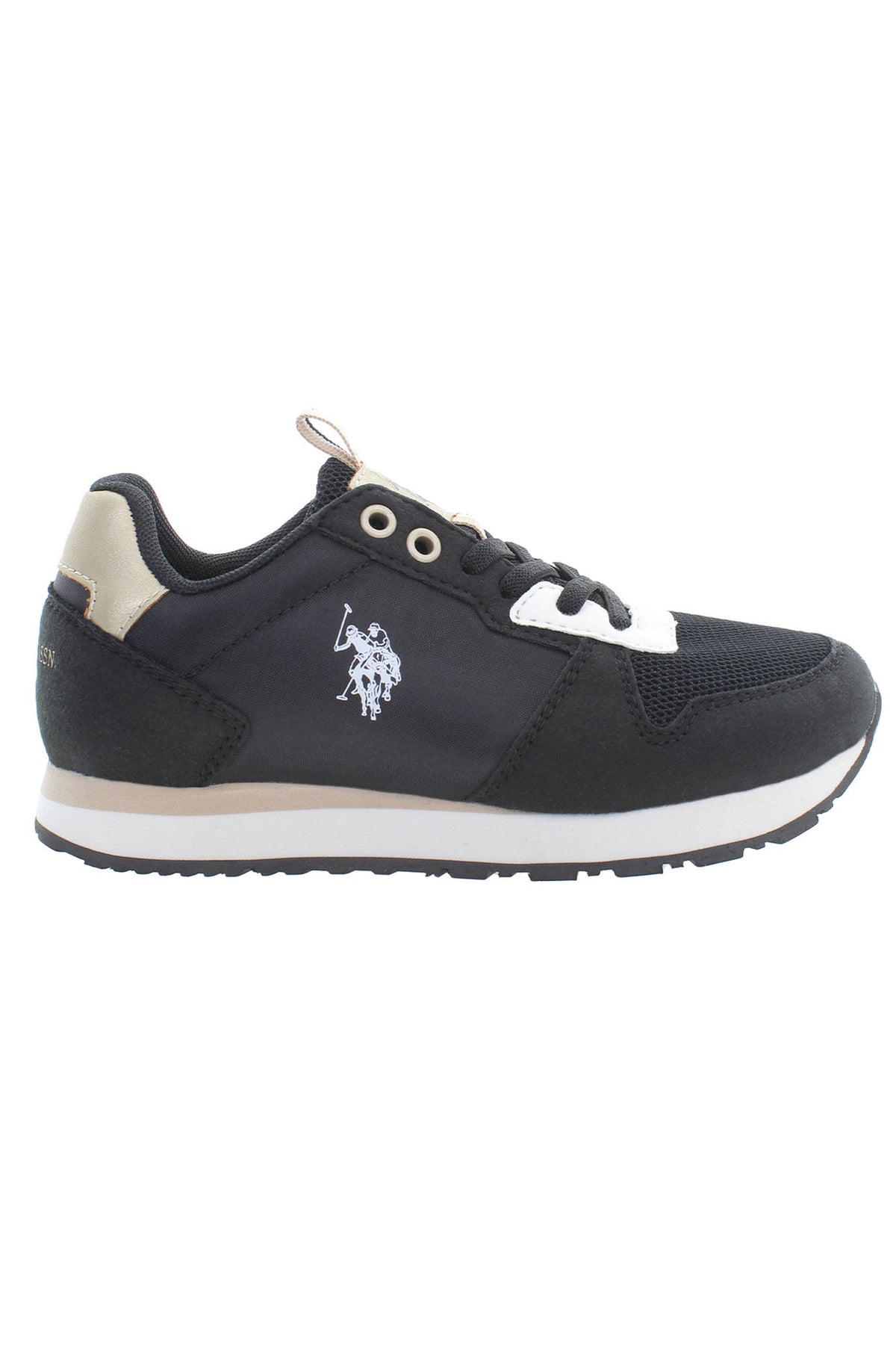 Us Polo Best Price Sports Footwear Children Black