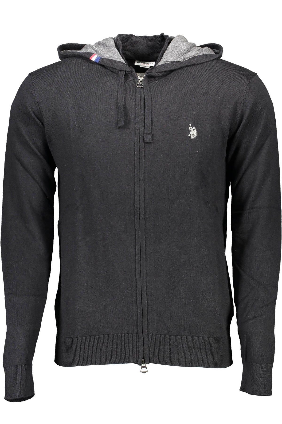 Us Polo Cardigan Men Black