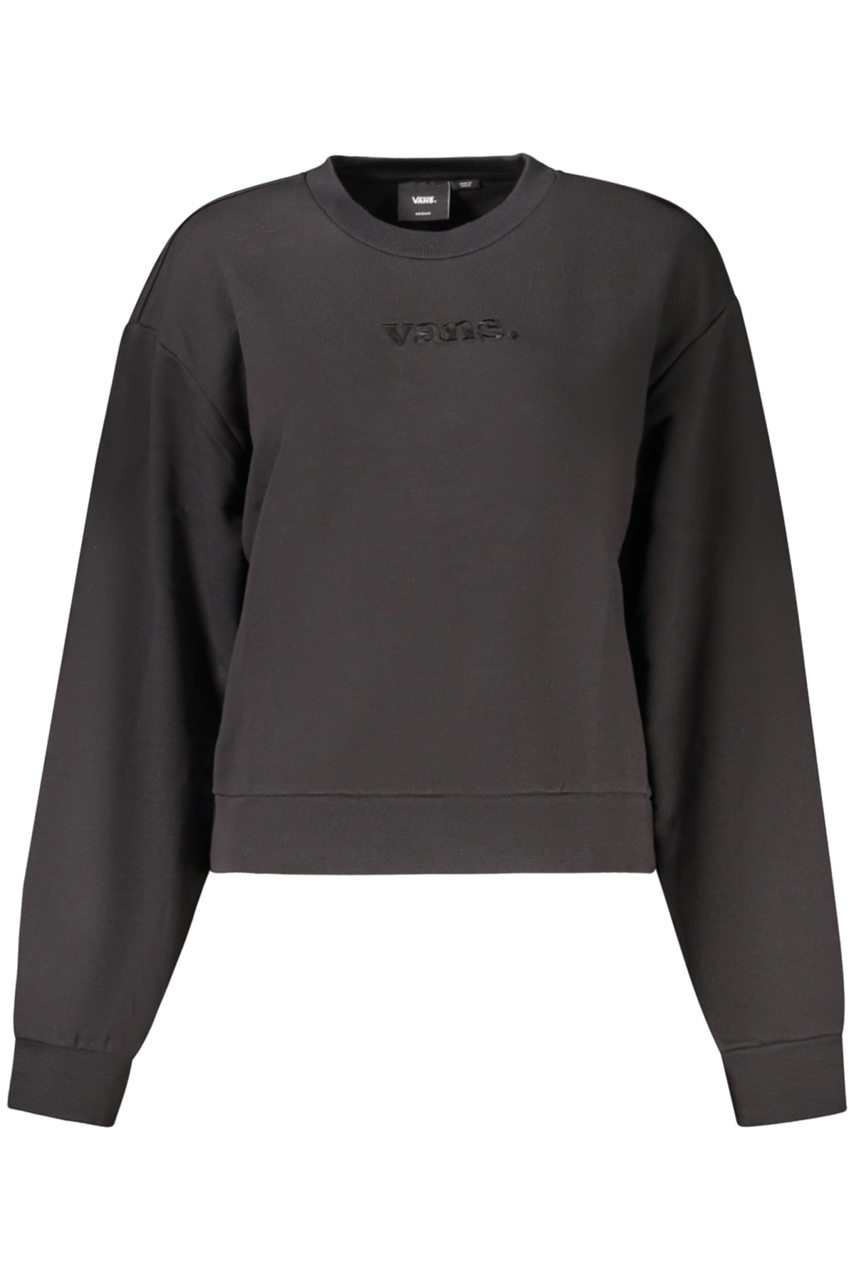 VANS WOMEN'S ZIP-UP SWEATSHIRT BLACK