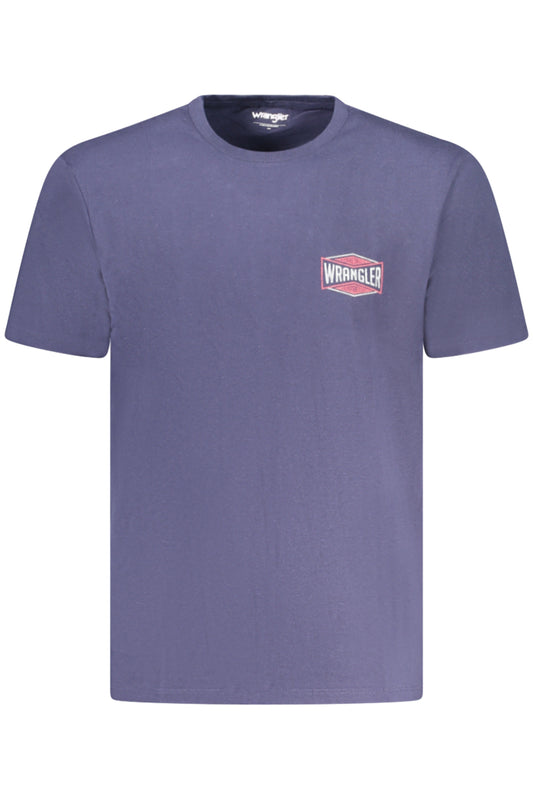 Wrangler Short Sleeve T-Shirt Men Blue