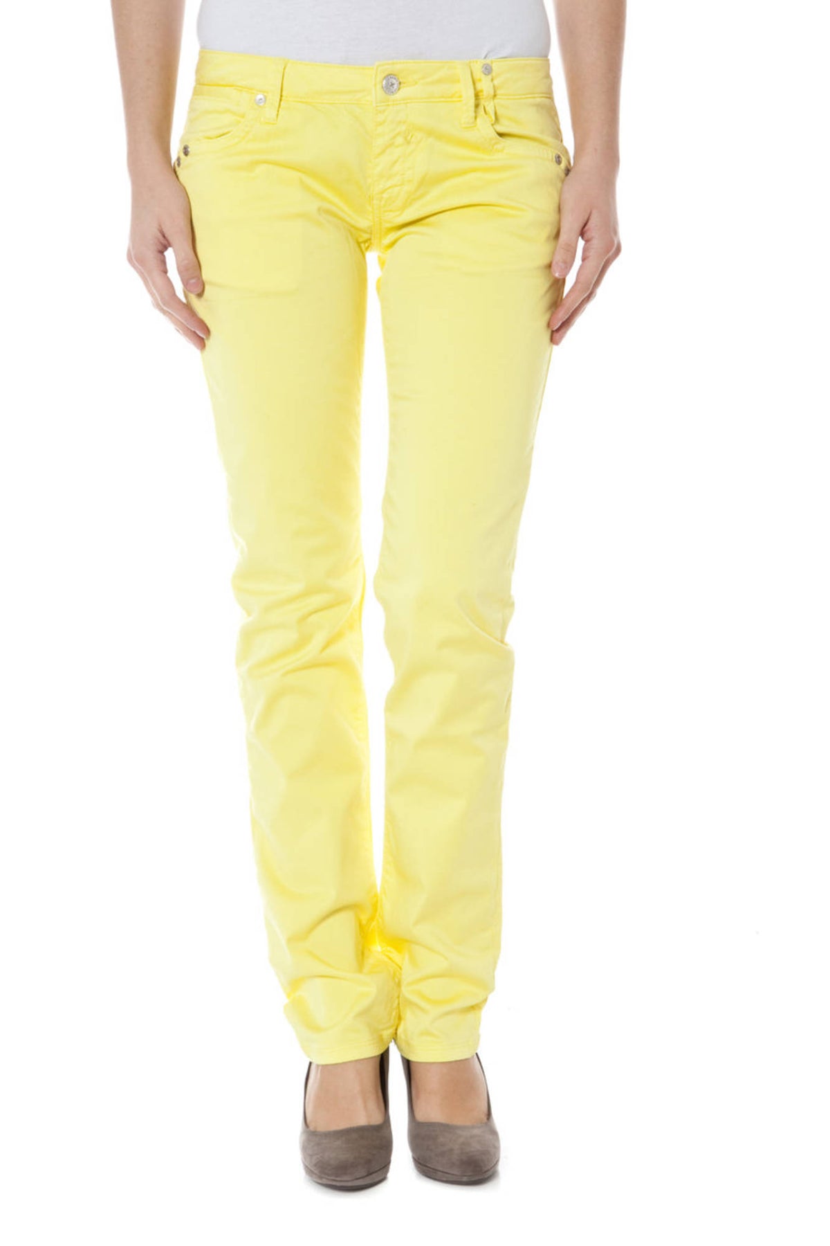 Zuelements Yellow Woman Trousers